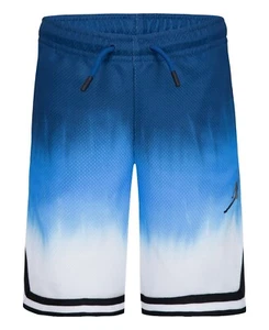 Jordan Ombre Mesh Shorts Little Boys 7/L Dark Marina Blue Drawstring Waist - Picture 1 of 18