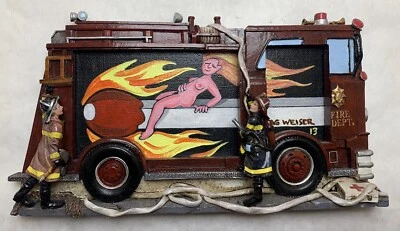 Dag Weiser "El fuego interior" único original pintura mixta arte pop firmado Foto 1 de 3