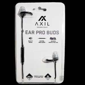 AXIL EAR PRO BUDS Hearing Protection Earbuds, Sound Control, Wired, NEW - Picture 1 of 4