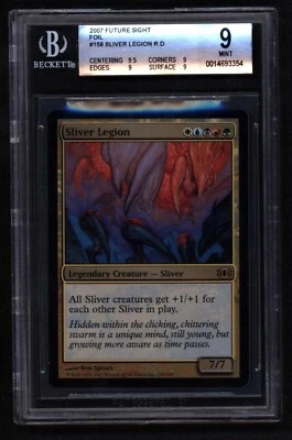 Sliver Legion foil - Future Sight - MTG Magic the Gathering - BGS MINT 9 - Image 1 of 2
