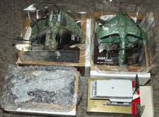 LOT OF 4 STAR TREK HALLMARK KEEPSAKE CHRISTMAS ORNAMENTS 1992, 1994, 1995,1996