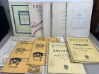 Lot Of 10 Music Books F. Mazas Melodious and Progressive Studies Violin Sheet