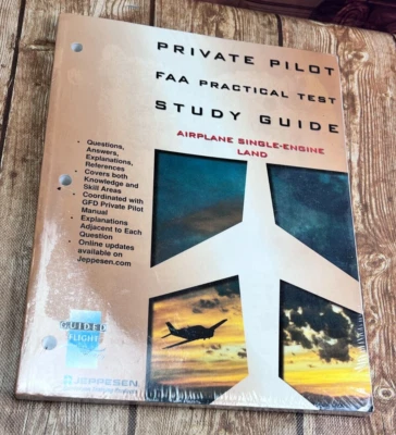 Jeppesen Sanderson Private Pilot FAA Practical Test Study Guide Foto 1 de 4