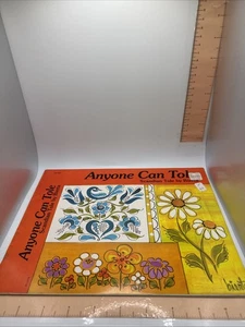 Vintage 70er Jahre Jeder kann Tole skandinavische Deko Malerei Volkskunst Handwerk Buch - Bild 1 von 8