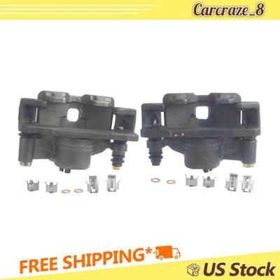 Pinzas de freno delanteras izquierda y derecha con soporte para Honda CRX Cardone 1990-1991 Foto 1 de 4