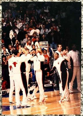1990's Dennis Rodman "Showtime in Chicago" Type 1 Original Photo - Image 1 of 2