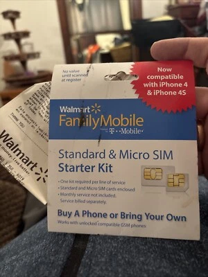 T-Mobile Standard & Micro SIM Card Starter Kit - Image 1 of 4