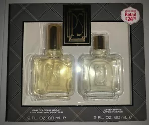 Paul Sebastian Men's 2 Piece Gift Set PS Cologne Spray & After Shave New In Box - Picture 1 of 3