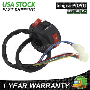 8pins Kill Light Starter Switch for 50 90cc 110cc 125cc ATV Chinese Taotao US - Picture 1 of 13