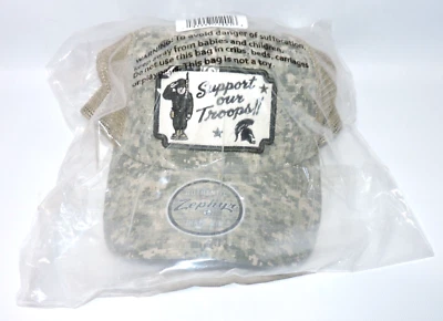 Zephyr NCAA Michigan State Camouflage Support Our Troops Snapback Mesh Cap Hat - Image 1 of 4