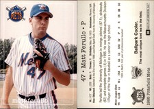 Matt Ferullo 1995 Multi-Ad Pittsfield Mets #NNO Card *AutographDen*