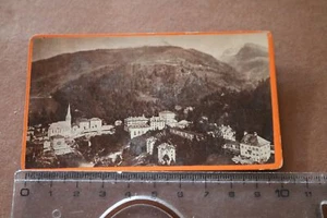 tolles altes CDV Foto - Kauffoto ?  Ansicht Bad  Gastein  - Picture 1 of 2