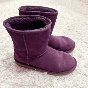 Koolabora Ugg Short Boots Purple Women’s Size 5 - Picture 1 of 9