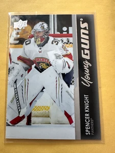 2021-22 Upper Deck Young Guns Hockey Rookie RC #223 Spencer Knight - Picture 1 of 2