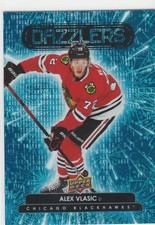 Upper Deck 2022-23 -  BLUE DAZZLERS - Alex Vlasic  #DZ-107
