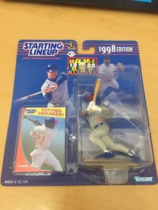 Figura de acción SLU 1998 Starting Lineup Home Run History SAMMY SOSA nuevo en paquete - Imagen 1 de 2