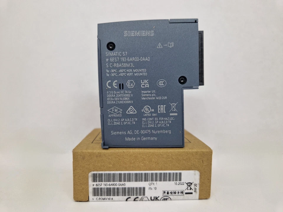 SIEMENS 6ES71936AR000AA0 6ES7193-6AR00-0AA0 ADATTATORE DI BUS 2XRJ45
