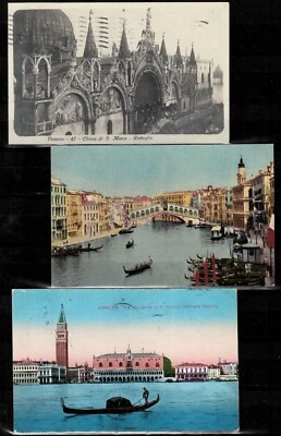Italy / Venice 1910/30 ☀ Postcards - Image 1 of 2