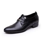 New 40-45 Dress Size Leather Shoes Casual Formal Oxfords Lace Wedding Men Up