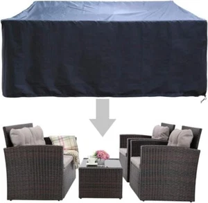 Patio Furniture Set Covers Outdoor Conversation Set Covers Sectional Garden - Picture 1 of 9