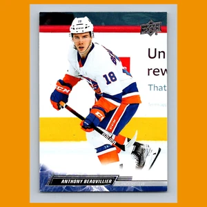 Tarjeta de hockey Anthony Beauvillier #114 2022 Upper Deck New York Islanders NHL CASI NUEVA - Imagen 1 de 3