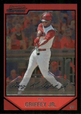 2007 Bowman Chrome #85 Ken Griffey Jr. - Image 1 of 2