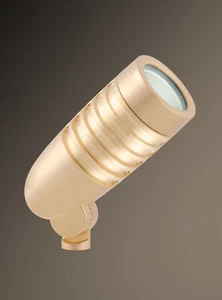 RAB Lighting LFLEDY5BR 5W LED Landscape  Floodlight BRASS 3000K - Picture 1 of 5