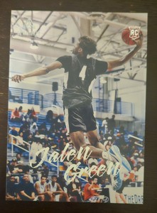 2021 Panini Chronicles Draft Picks Luminance JALEN GREEN Houston Rockets RC #79