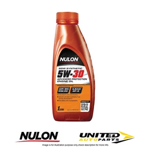 NULON Semi Synthetic 5W30 Advanced Protection Engine Oil 1L for FORD Focus ST170 - Picture 1 of 2