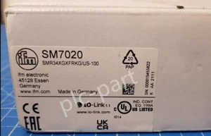 IFM Magnetic-Inductive Flow Meter SM7020 Brand New Fast Shipping via DHL - Picture 1 of 4