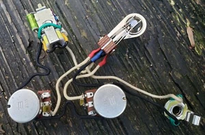 Gibson Flying V 67 Wiring Harness Bourns 500k, Fixed Wah+Bass cut tone pot  - Picture 1 of 5