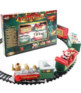 Zugset - Weihnachtsbaum Zug Spielzeug für Jungen (Batterien nicht enthalten) - Bild 1 von 8