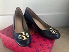 Tory Burch JANEY 50MM BRIGHT NAVY LEATHER PUMP
