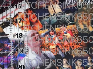 Custom Artist Smash Mouth 100% Cotton Fabric 1/4 Yard 10”x56” RARE -SHIPS FAST - Picture 1 of 1