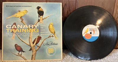 Canary Training Record Ten Inch Vinyl Record 10" VINTAGE - Image 1 of 2
