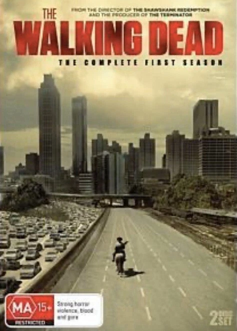THE WALKING DEAD-Season 1-Region 4-New AND Sealed-2 Discs Set-TV Series - Image 1 of 1