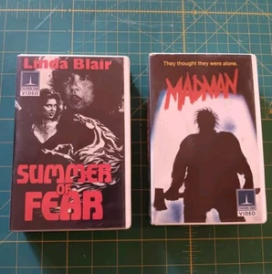 Summer Of Fear , Madman, Thorn/ Emi Horror Lot Of 2 *BETA NOT VHS* Wes Craven - Picture 1 of 10