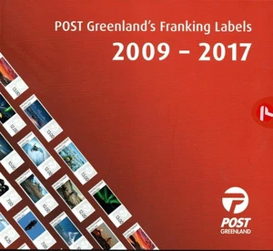 Paquete de etiquetas de franqueo Groenlandia MNH 2009-2017 - Imagen 1 de 4
