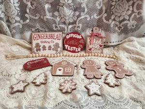 Posten 13 Lebkuchenhaus Mann Mädchen Themen Holz Formen Urlaub Weihnachten Thema - Bild 1 von 8