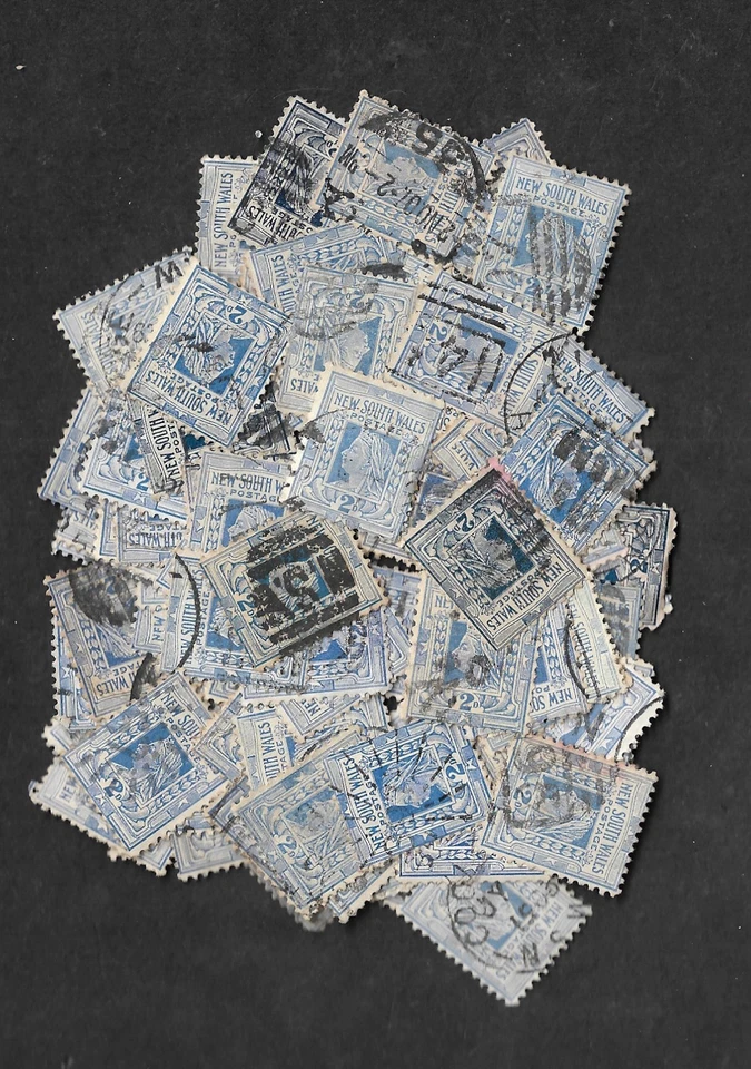 NSW  2d Queen Victoria x 100 - Image 1 of 1