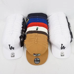 New Era & '47 Baseball Caps - LA Dodgers, Celtics, Angels & More Lot of 39 - Picture 1 of 23