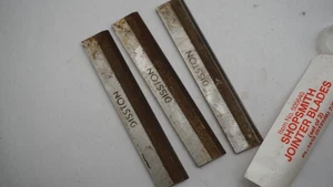 ¡¡Juego de cuchillas de repuesto para ensambladora Shopsmith Mark V!! juego de 3 usado en buen estado de funcionamiento - Imagen 1 de 6