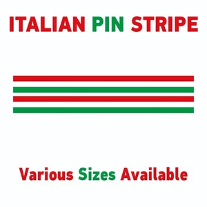 ITRP Italy Racing Pin Stripes 1.2m (1200mm) Long laminated for Le mans Porsche - Picture 1 of 9