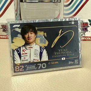 Topps Turbo Attax F1 2024 Yuki Tsunoda Signature Style 78 UK Edition - Picture 1 of 1