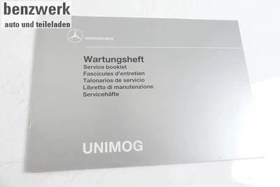 Cuaderno de mantenimiento Mercedes UNIMOG CUADERNO DE SERVICIO CUADERNO DE VERIFICACIÓN NUEVO NOS KD304306107-3 ✔ - Imagen 1 de 2