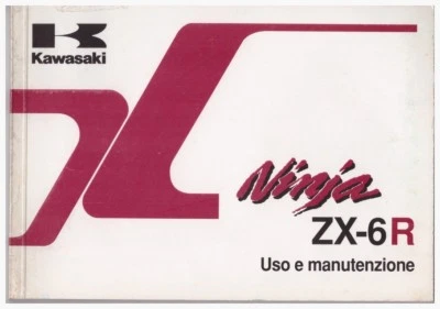Manual De Uso Y Mantenimiento Kawasaki ZX6R Ninja ZX600G Edición 1999 - Imagen 1 de 3
