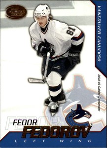 2002-03 Pacific Calder Canucks Hockey Card #97 Fedor Fedorov