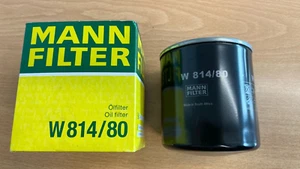 Genuine Mann Hummel OE Quality Replacement Engine Oil Filter W 814/80 - Picture 1 of 1