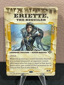 MTG Eriette the Beguiler Showcase Outlaws of Thunder Junction (OTJ) #293 Rare - Bild 1 von 2