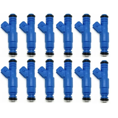 12- OE UPGRADE Fuel Injector For BMW 750iL 850Ci 5.0 5.4 5.6 V12 0280150715 - Image 1 of 4